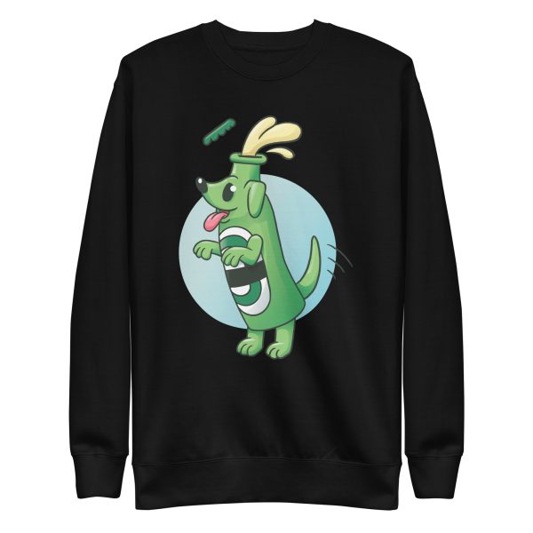 unisex-premium-sweatshirt-black-front-6a9f8bf7c5055.jpg Beer Dog Sweatshirt