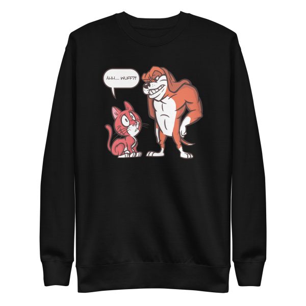 unisex-premium-sweatshirt-black-front-6a9f8cfa49d5c.jpg Big Dog Sweatshirt