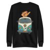 Dabbing Dog Van Sweatshirt