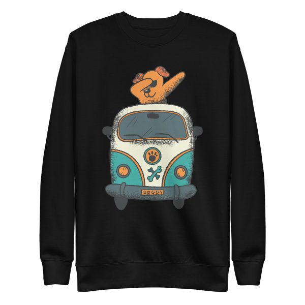 Dabbing Dog Van Sweatshirt