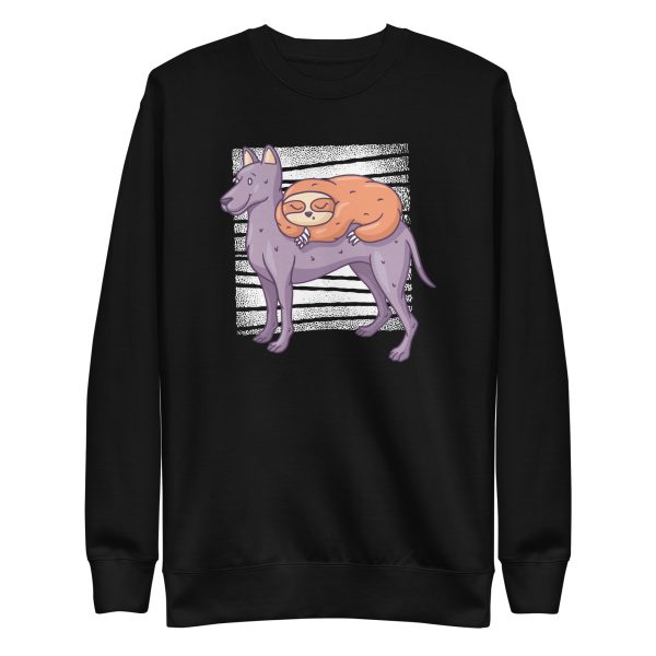 Sloth on Dog Sweatshirt