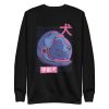 unisex-premium-sweatshirt-black-front-6a9fd0091b3ec.jpg Space Dog Sweatshirt