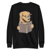 Studying Dog Sweatshirt