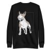 unisex-premium-sweatshirt-black-front-6a9fd81b3bbd5.jpg Bull Terrier Sweatshirt