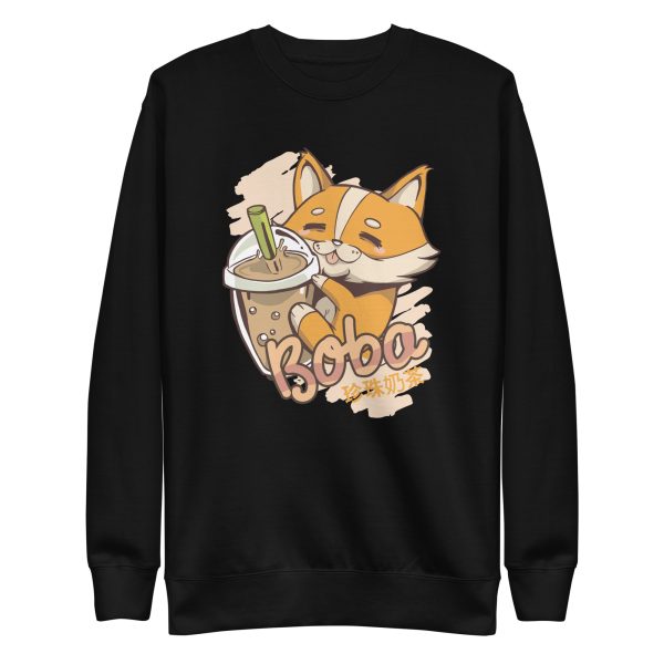 Corgi Bubble Tea Sweatshirt
