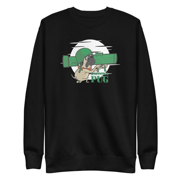 Bazooka Pug Sweatshirt