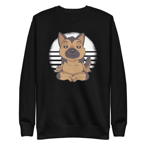 German Shepherd Yoga Sweatshirt