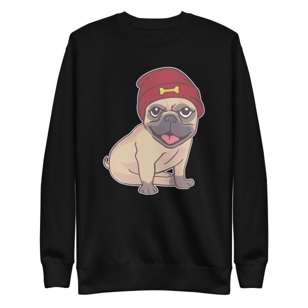 Beanie Pug Sweatshirt
