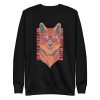 unisex-premium-sweatshirt-black-front-6aa1874918f1d.jpg German Shepherd Glasses Sweatshirt