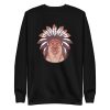 unisex-premium-sweatshirt-black-front-6aa18b441be0b.jpg German Shepherd Native Sweatshirt