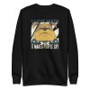 unisex-premium-sweatshirt-black-front-6aa18b8b4f3f7.jpg Dog Math Quote Sweatshirt