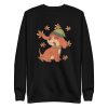 unisex-premium-sweatshirt-black-front-6aa1cde072c27.jpg Fall Dog Sweatshirt