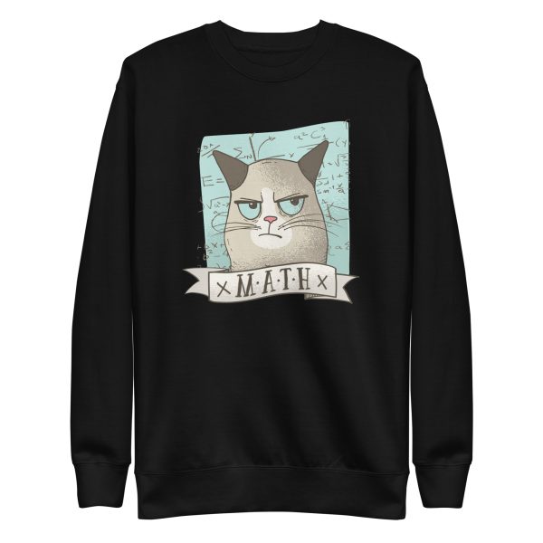 unisex-premium-sweatshirt-black-front-6aa3c35548840.jpg Cat and Camera Sweatshirt