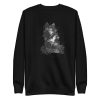 unisex-premium-sweatshirt-black-front-6aa3c4957ac3a.jpg Black Cat Halloween Sweatshirt