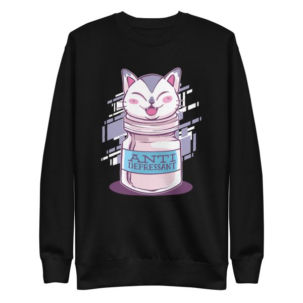 Anti-Depressive Cat Sweatshirt