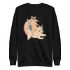 Cat Riding Unidog Sweatshirt