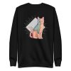 unisex-premium-sweatshirt-black-front-6aa45f590f382.jpg Alien Cat Costume Sweatshirt
