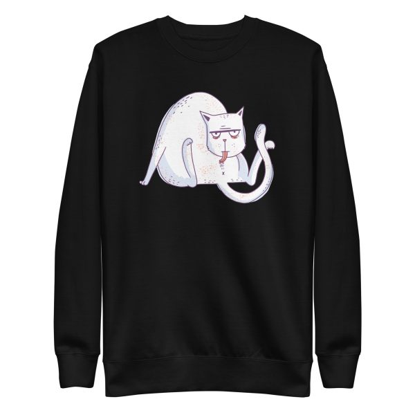 Licking Cat Sweatshirt