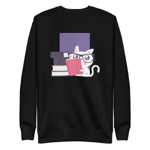 Reading Cat Sweatshirt