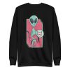 Space Alien Cute Cat Sweatshirt