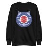 unisex-premium-sweatshirt-black-front-6aa462bb14ab4.jpg Ameowica Sweatshirt