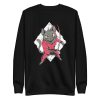 unisex-premium-sweatshirt-black-front-6aa4637289dcd.jpg Fencing Cat Sweatshirt