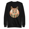 unisex-premium-sweatshirt-black-front-6aa464056026e.jpg Alien Cat Sweatshirt