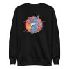 unisex-premium-sweatshirt-black-front-6aa4656882e4b.jpg Cyborg Cat Sweatshirt