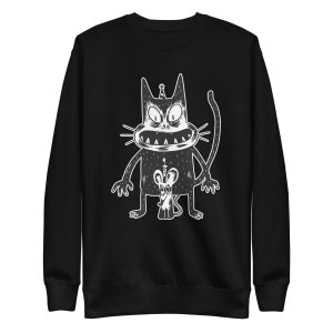 Creepy Cat and Mouse Sweatshirt