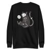 Skeleton Cat Sweatshirt
