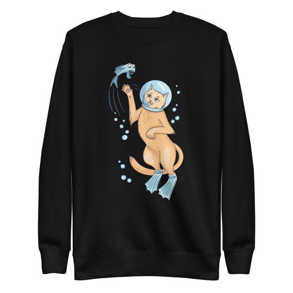 Scuba Cat Sweatshirt