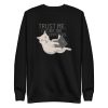 unisex-premium-sweatshirt-black-front-6aa72014ce7a3.jpg Computer Cat Sweatshirt
