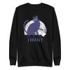 unisex-premium-sweatshirt-black-front-6aa721165dfcc.jpg Rebel Cat Sweatshirt