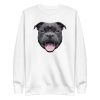 Low Poly Dog Sweatshirt