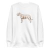 unisex-premium-sweatshirt-white-front-6a9d7245d68d1.jpg Irish Wolfhound Sweatshirt
