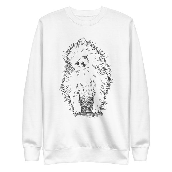 Hand Drawn Pomeranian Sweatshirt