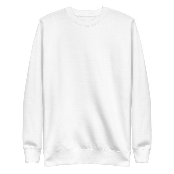 unisex-premium-sweatshirt-white-front-6a9d862e27ab3.jpg German Wirehaired Pointer Sweatshirt
