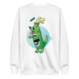 unisex-premium-sweatshirt-white-front-6a9f8bf7c3a5e.jpg Beer Dog Sweatshirt