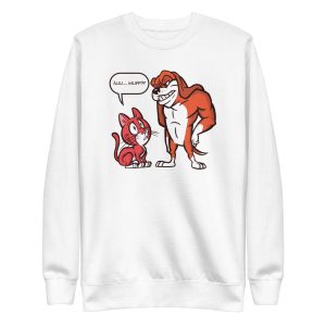 unisex-premium-sweatshirt-white-front-6a9f8cfa488ef.jpg Big Dog Sweatshirt
