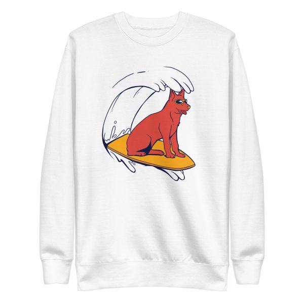 Surfing Dog Sweatshirt