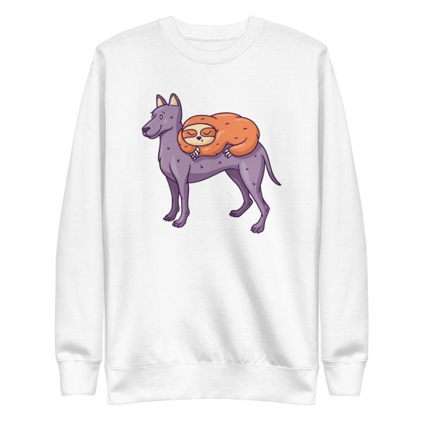 Sloth on Dog Sweatshirt