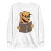 Studying Dog Sweatshirt