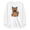 German Shepherd Yoga Sweatshirt