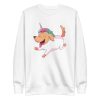 unisex-premium-sweatshirt-white-front-6aa1854cadca9.jpg Unicorn Dog Sweatshirt