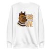 unisex-premium-sweatshirt-white-front-6aa187e08d789.jpg Paris German Shepherd Sweatshirt