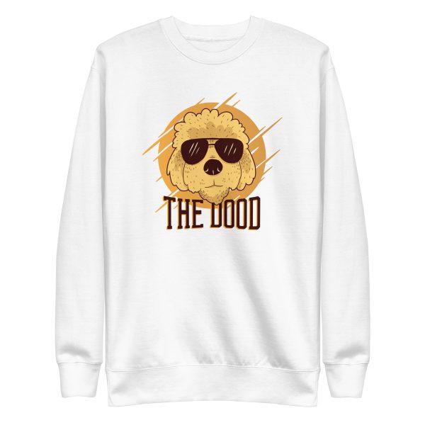 unisex-premium-sweatshirt-white-front-6aa1cd561d50e.jpg The Dood Sweatshirt
