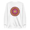 unisex-premium-sweatshirt-white-front-6aa3c68223db4.jpg Cat Mandala Sweatshirt