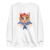 Watercolor Cat Sweatshirt