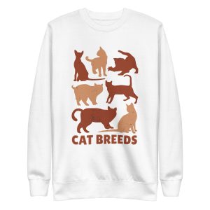 Cat Breeds Sweatshirt