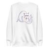 Licking Cat Sweatshirt